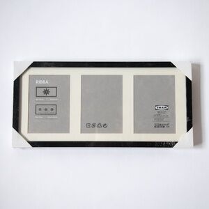 Vintage 1999 IKEA Ribba Wood Photo Frame for 3 5x7" Photos